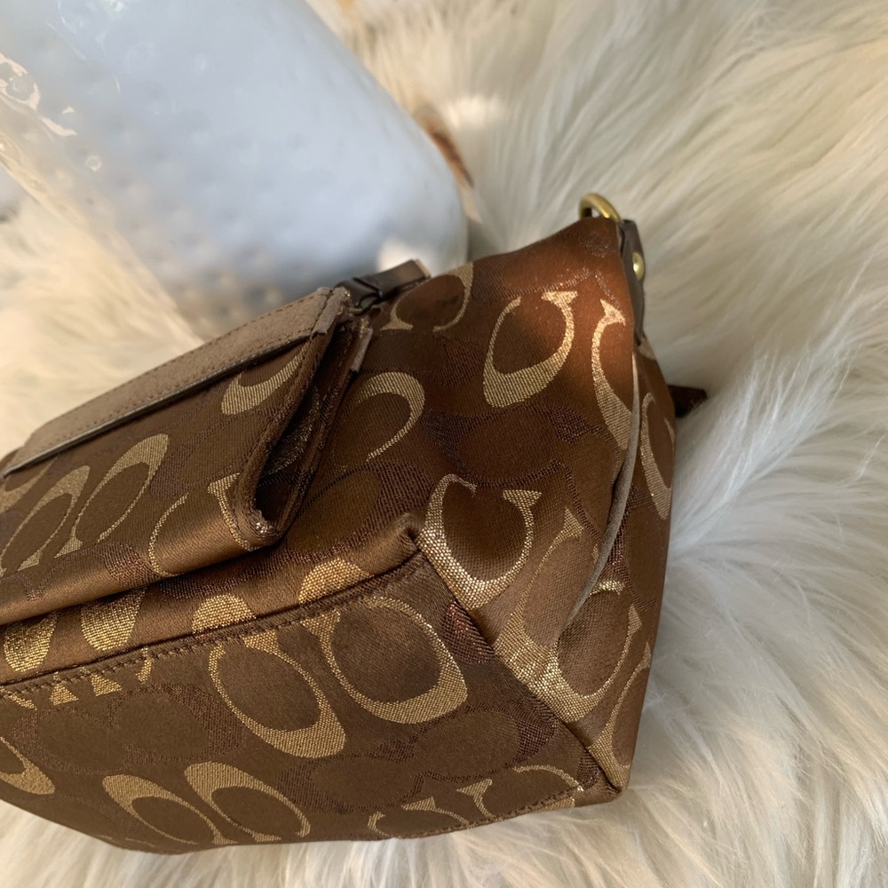 Vintage LMT EDITION Coach Signature Mini  Shoulder Bag & Keychain Card Holder - Picture 6 of 15